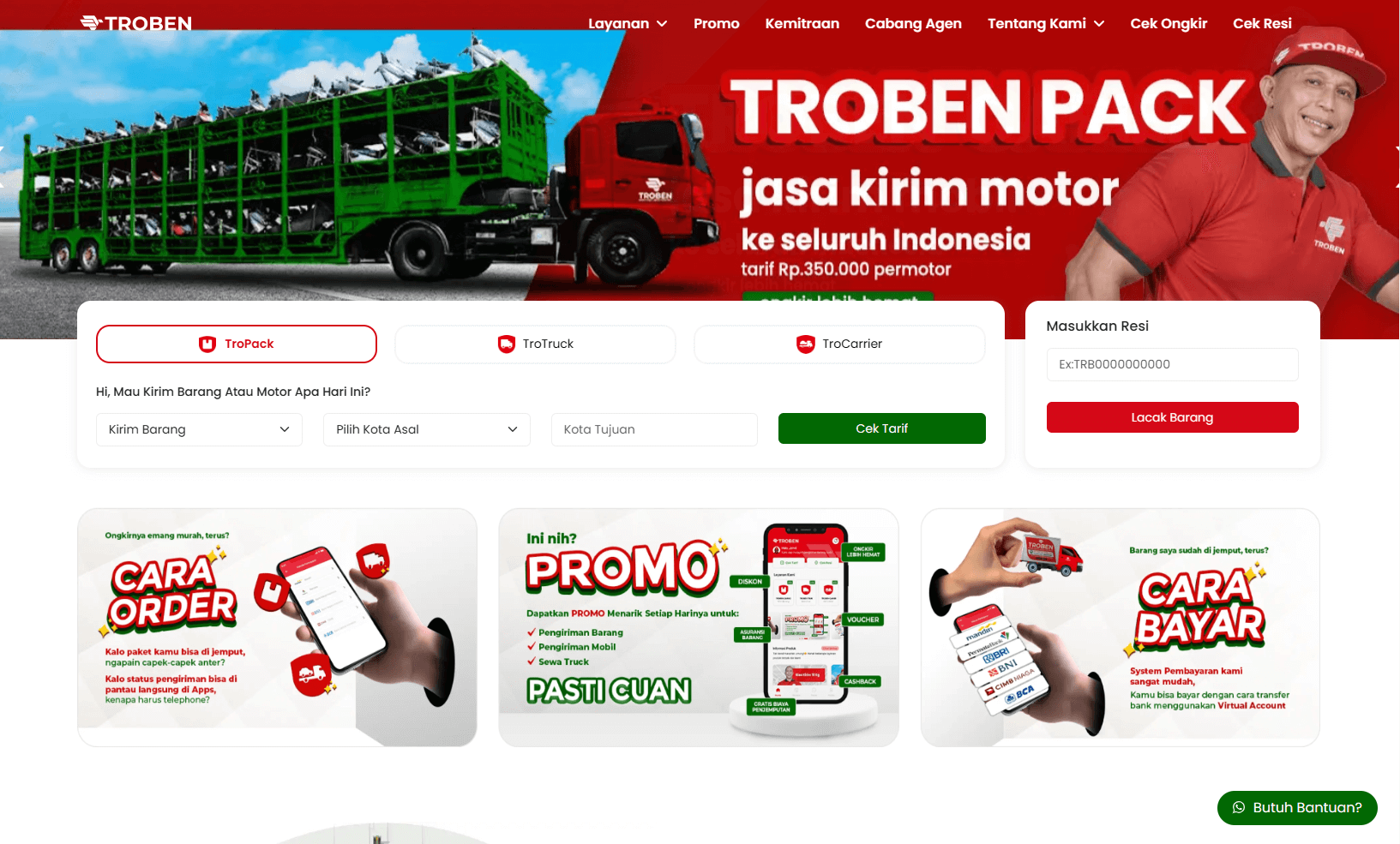 Troben | Cargo Logistics App